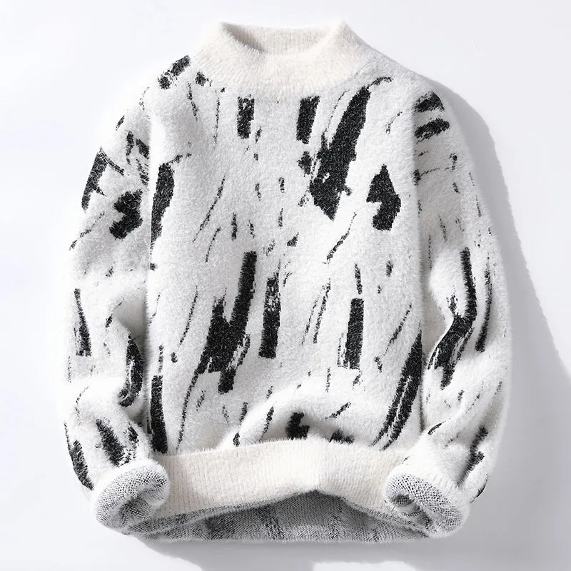 Laura Soft Knit Graphic Sweater