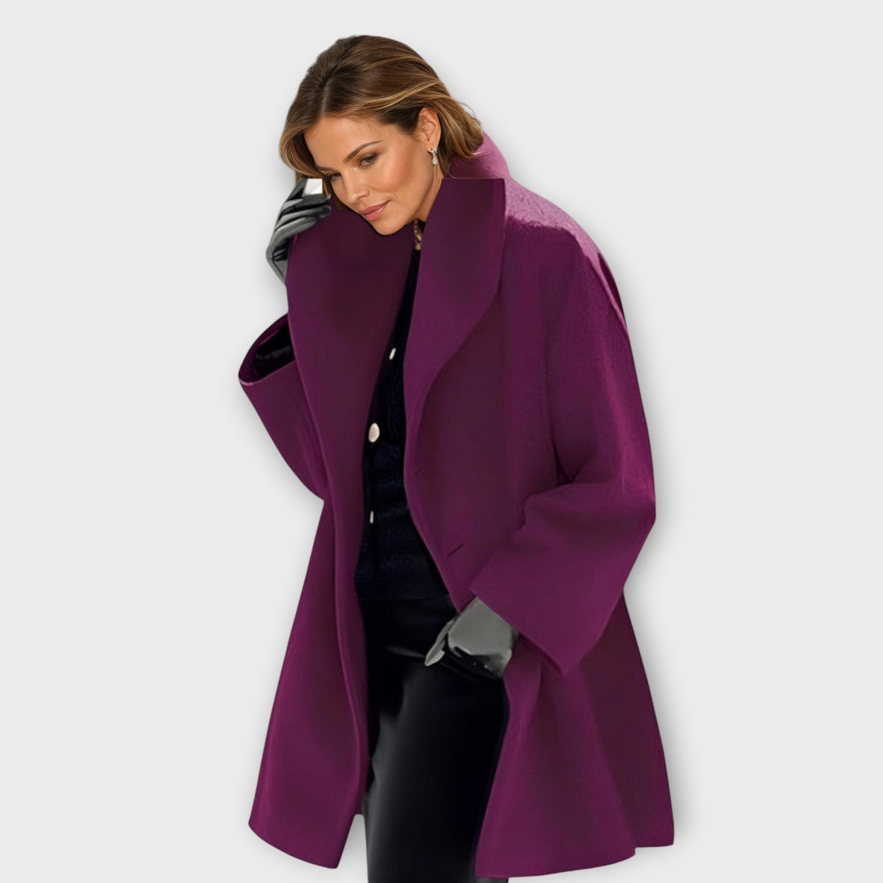 Valeria Windproof Wool Jacket